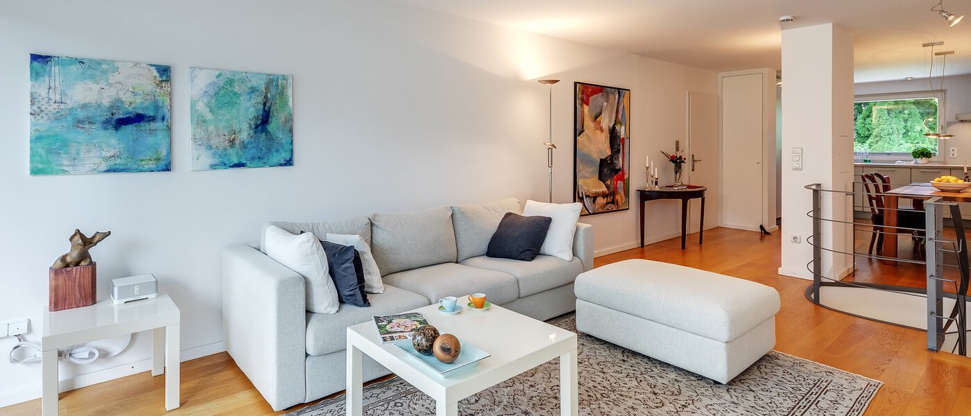 Mezonetno stanovanje München Cosimapark 03 Dnevni prostor 12301