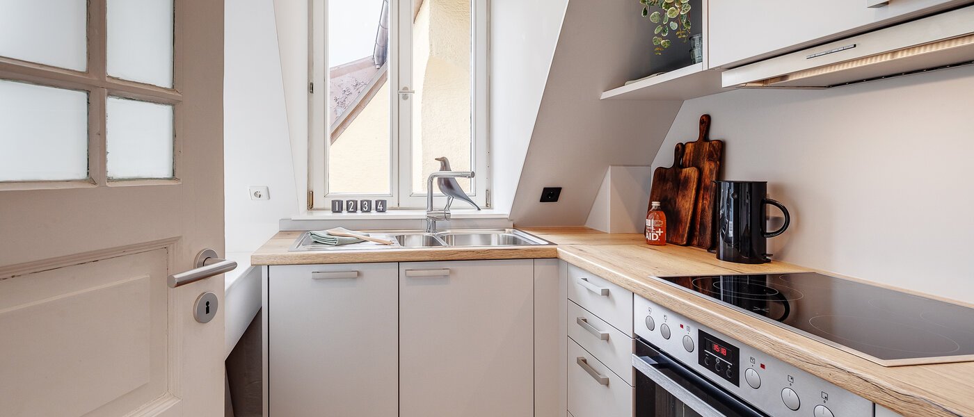 Apartamento maisonette München Maxvorstadt 02 Cozinha 12304