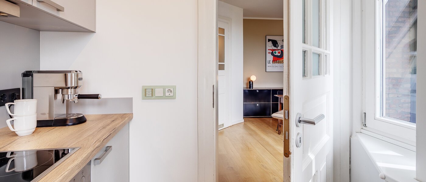 Apartamento maisonette München Maxvorstadt 04 Cozinha 12304