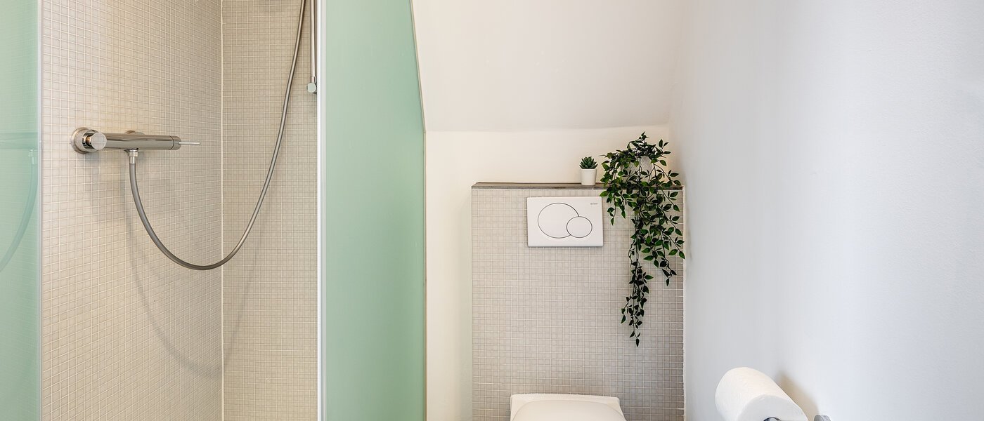 Apartamento maisonette München Maxvorstadt 01 2. casa de banho 12304