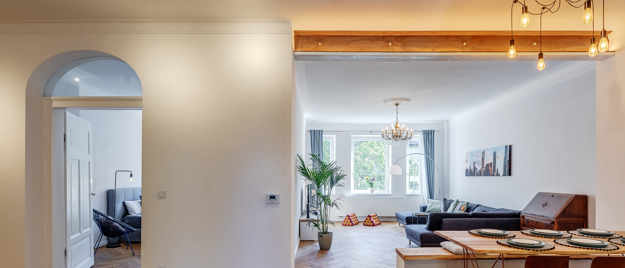 Ploché München Schwabing 05 Chodba/chodba 12306