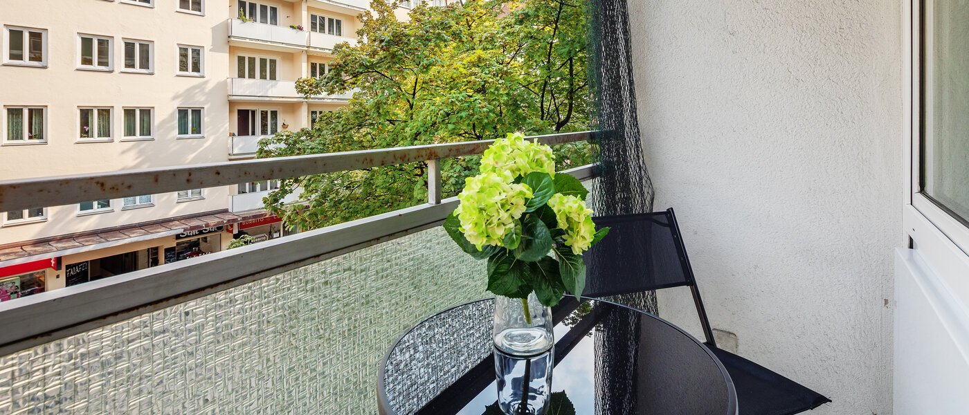 플랫 München Maxvorstadt 02 발코니 12325