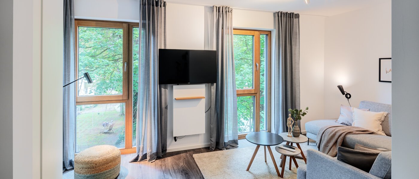 Ploché München Pasing 01 Obývací pokoj 12332