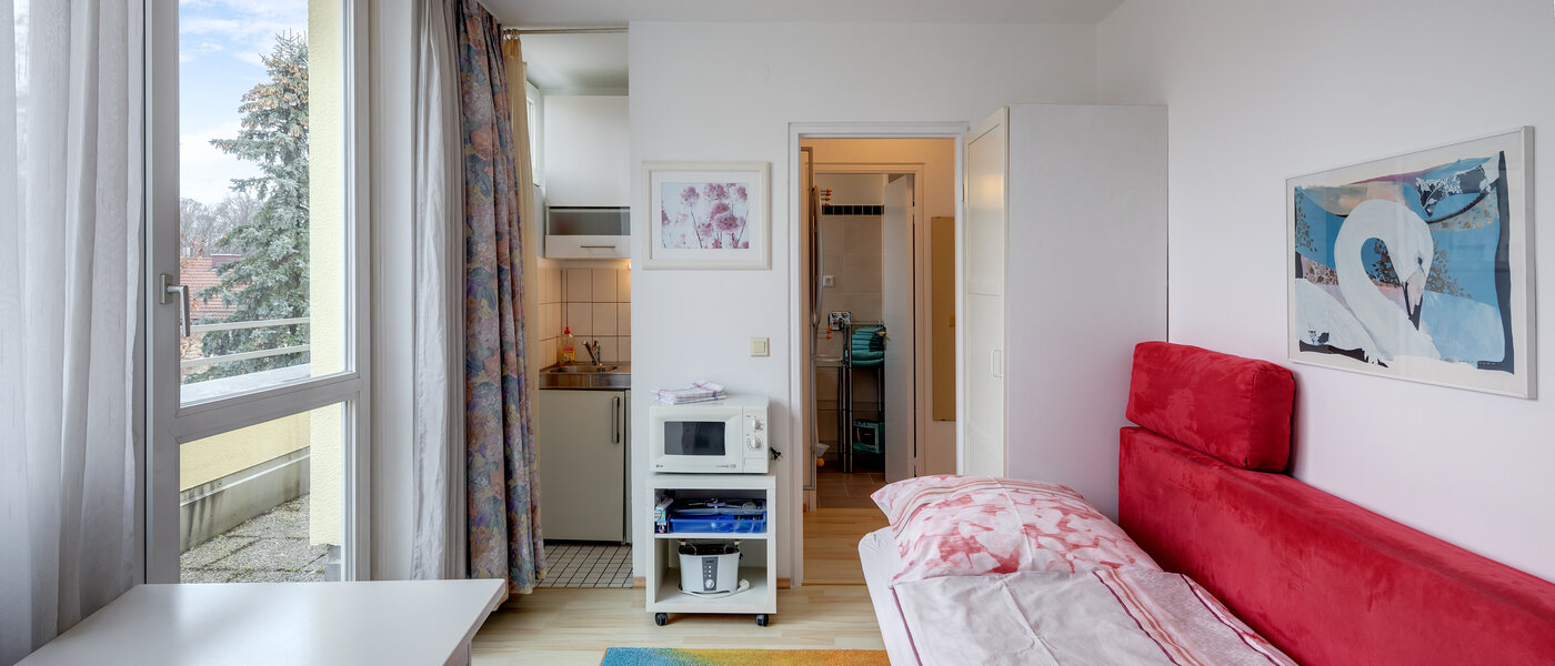 플랫 München Ramersdorf 03 거실 공간 1235