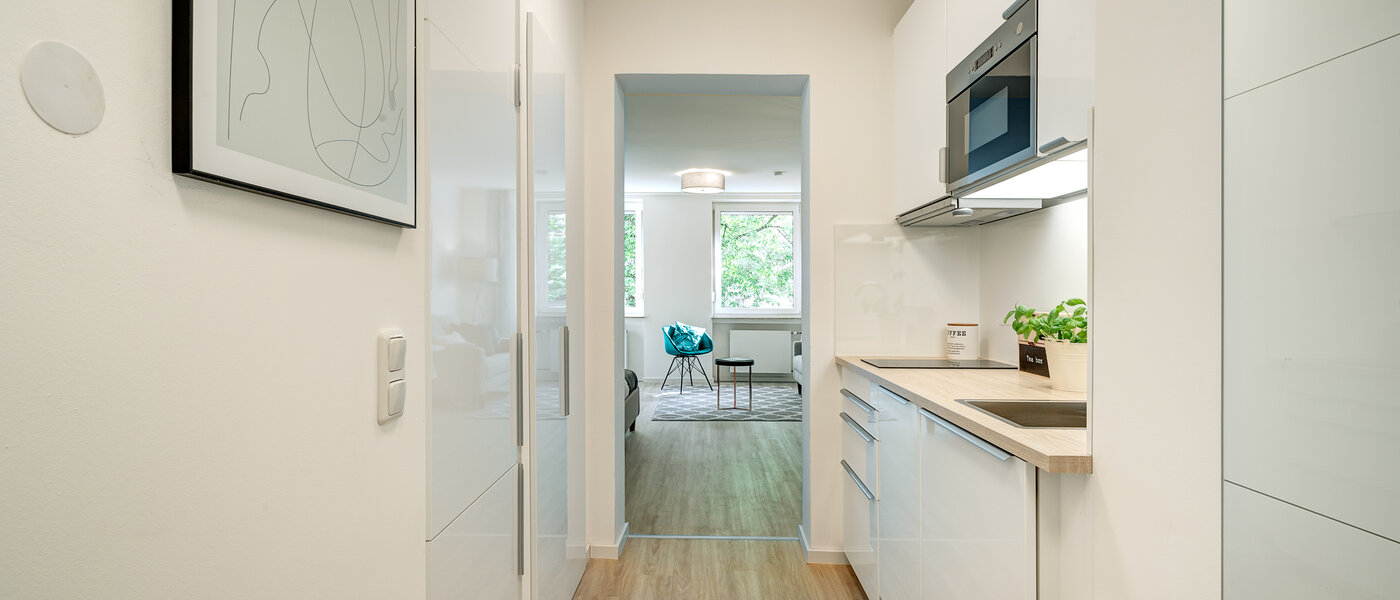 Lapos München Schwabing-West (rund um den Hohenzollernplatz) 01 Folyosó/folyosó 12352