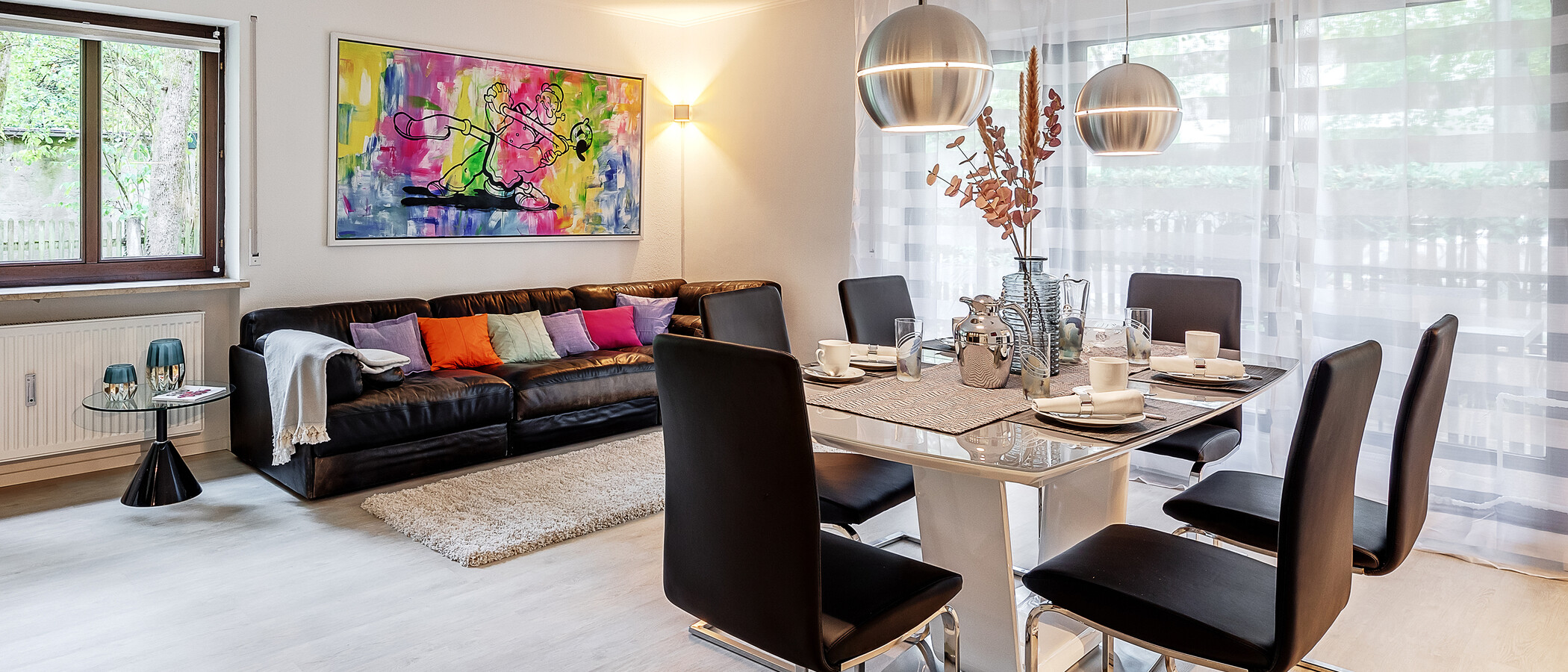 Ploché München Solln 01 Obývacia časť 12371