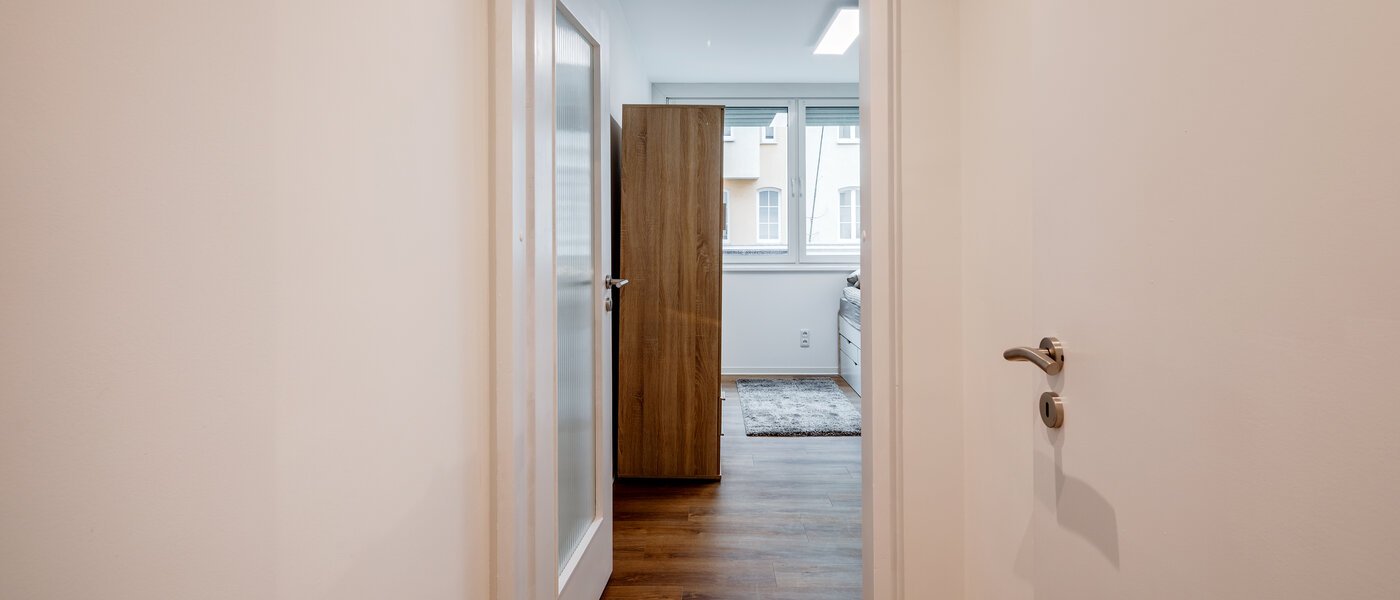 Lapos München Maxvorstadt - Universitätsviertel 01 Folyosó/folyosó 12374