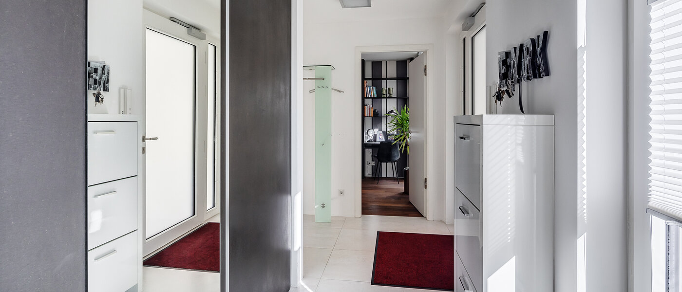 Tuin appartement München Schwabing (rechts der Leopoldstraße) 01 Gang/hal 12380