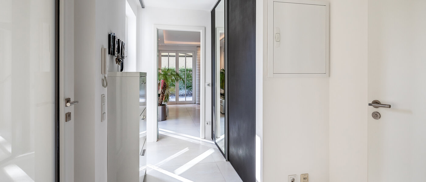 Tuin appartement München Schwabing (rechts der Leopoldstraße) 02 Gang/hal 12380