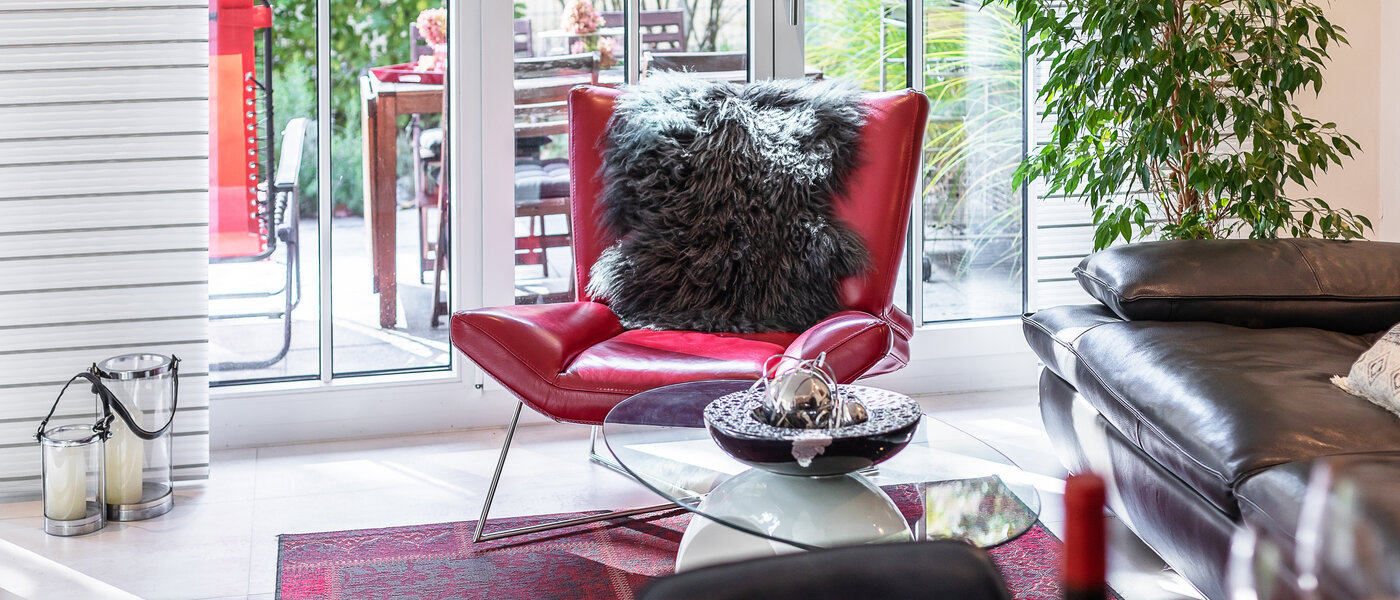 Tuin appartement München Schwabing (rechts der Leopoldstraße) 03 Leefruimte 12380