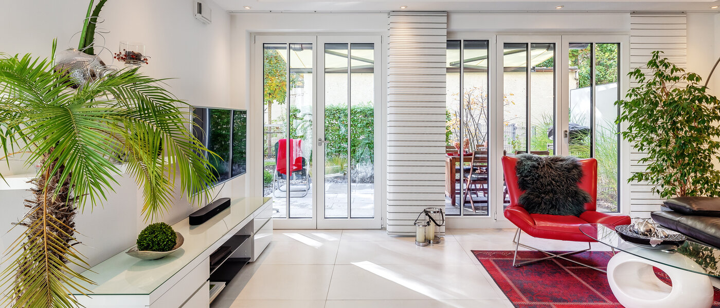 Tuin appartement München Schwabing (rechts der Leopoldstraße) 06 Leefruimte 12380