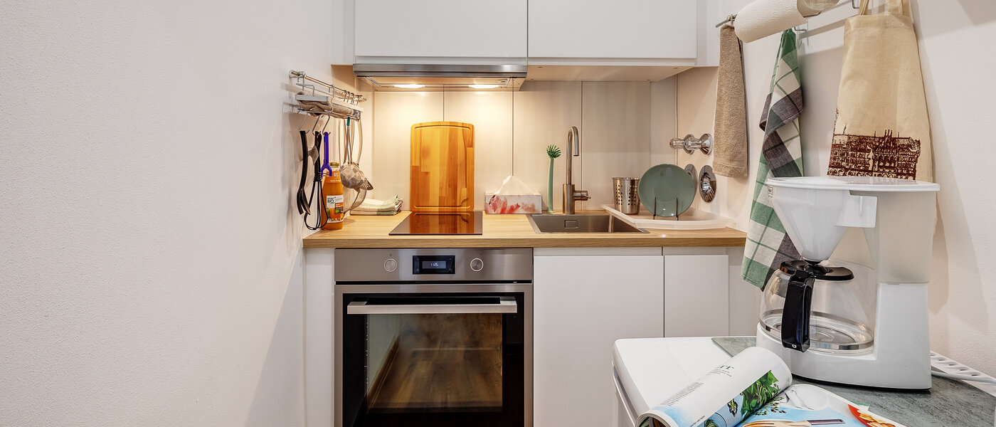 Плоский München Maxvorstadt 01 Кухня 12385