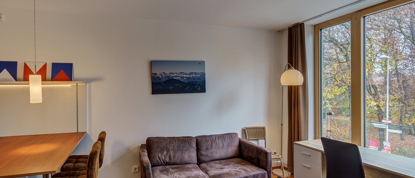 Flat Unterschleißheim Lohhof 02 Stue og oppholdsrom 12403