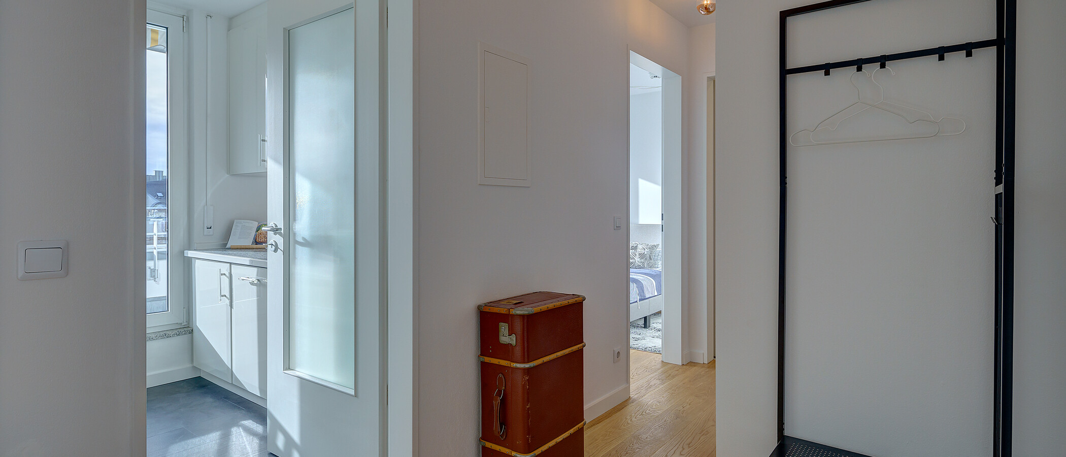 Düz München Sendling 04 Koridor/koridor geçidi 12407
