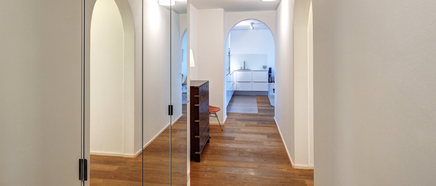 Płaski München Schwabing 02 Korytarz/przejście 12436