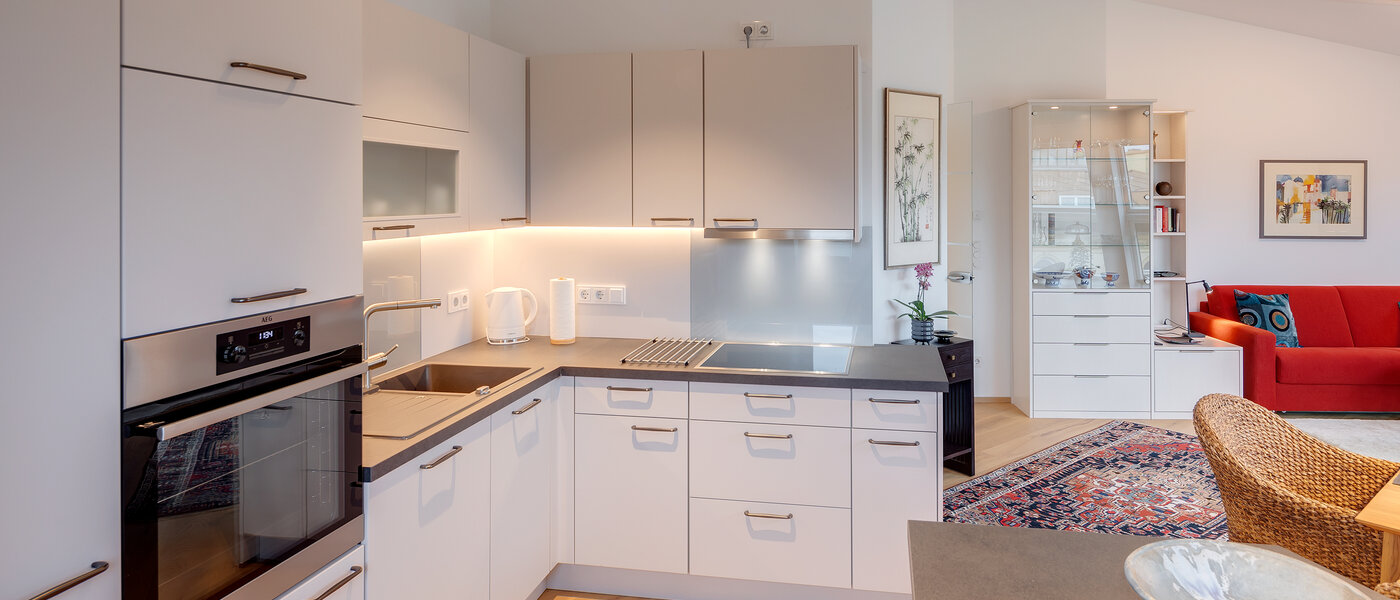 Tetőtéri lakás München Au 03 Konyha 12452