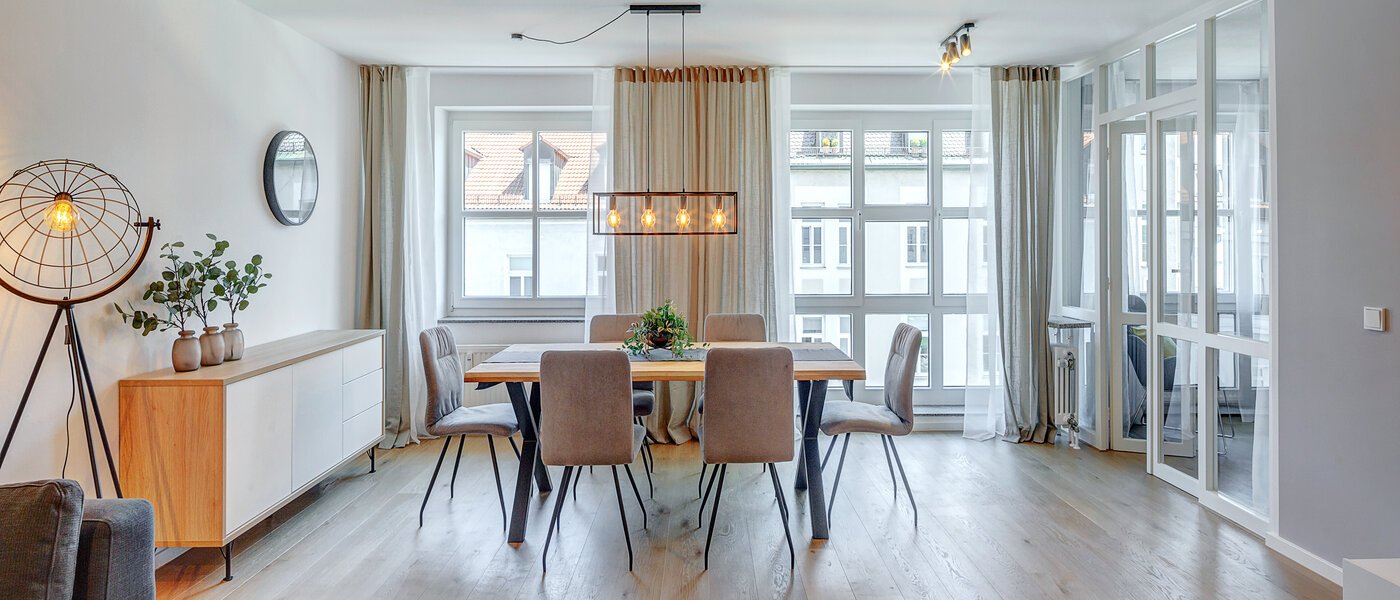 Flad München Schwabing 02 Opholdsområde 12475