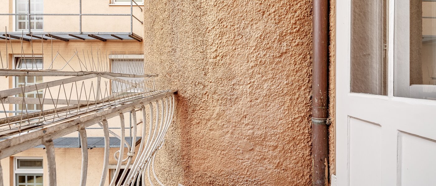 Flad München Maxvorstadt - Universitätsviertel 02 Balkon 12491