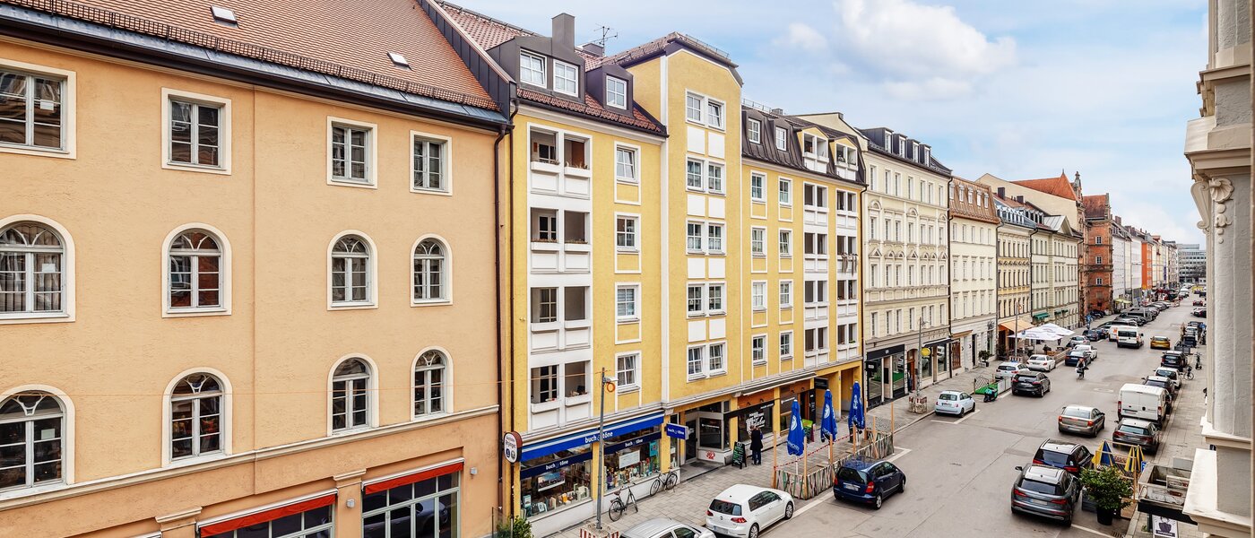 Flad München Maxvorstadt - Universitätsviertel 01 Udsigt 12491