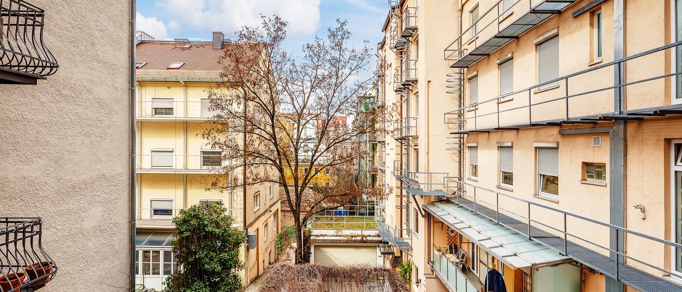 Flad München Maxvorstadt - Universitätsviertel 03 Udsigt 12491