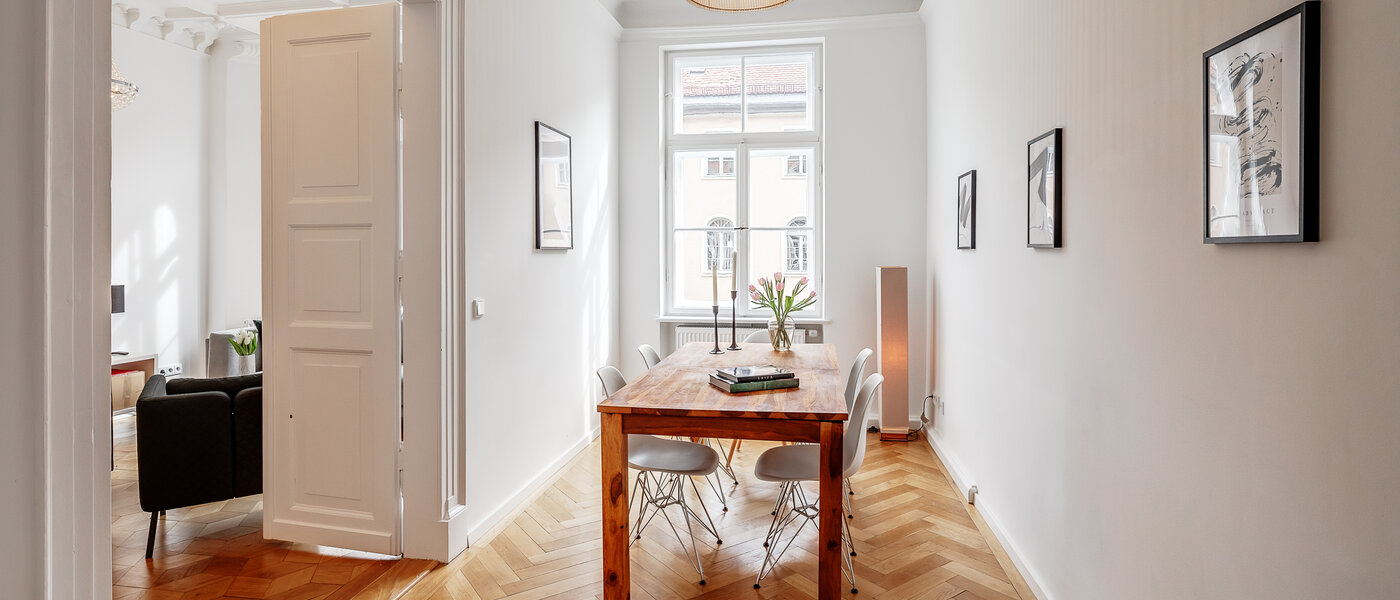 Flad München Maxvorstadt - Universitätsviertel 01 Spisestue 12491