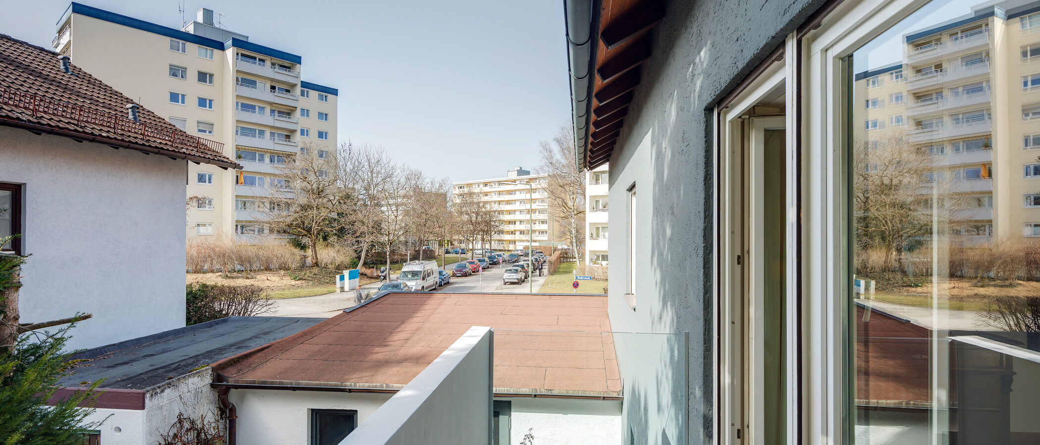 Ravna stran München Großhadern 02 Balkon 12492