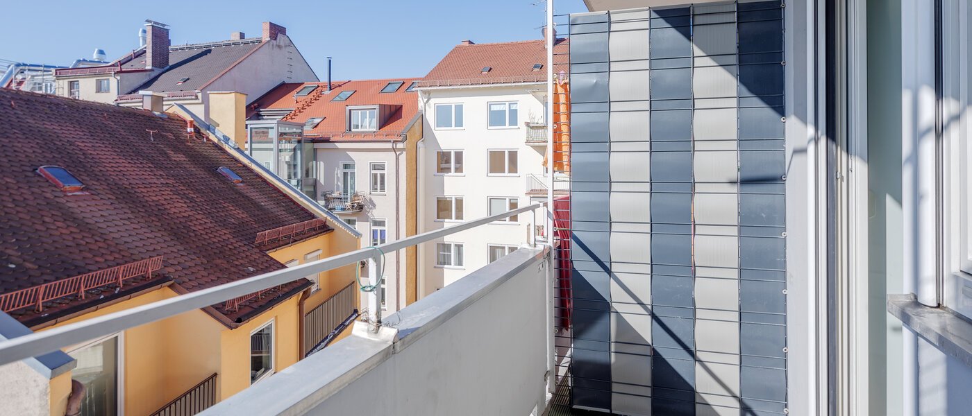 Ploché München Maxvorstadt - Universitätsviertel 01 Balkón 12510