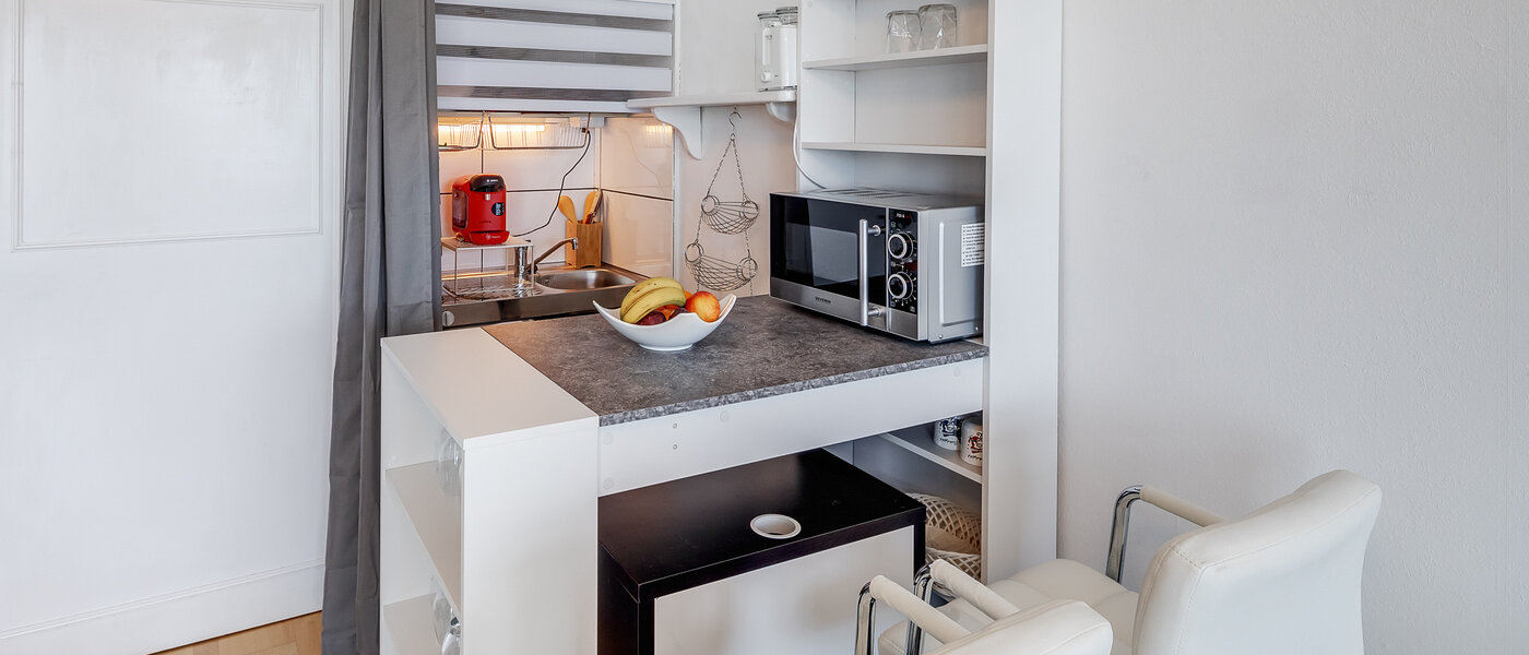 Ploché München Arabellapark 01 Kuchyně 12513