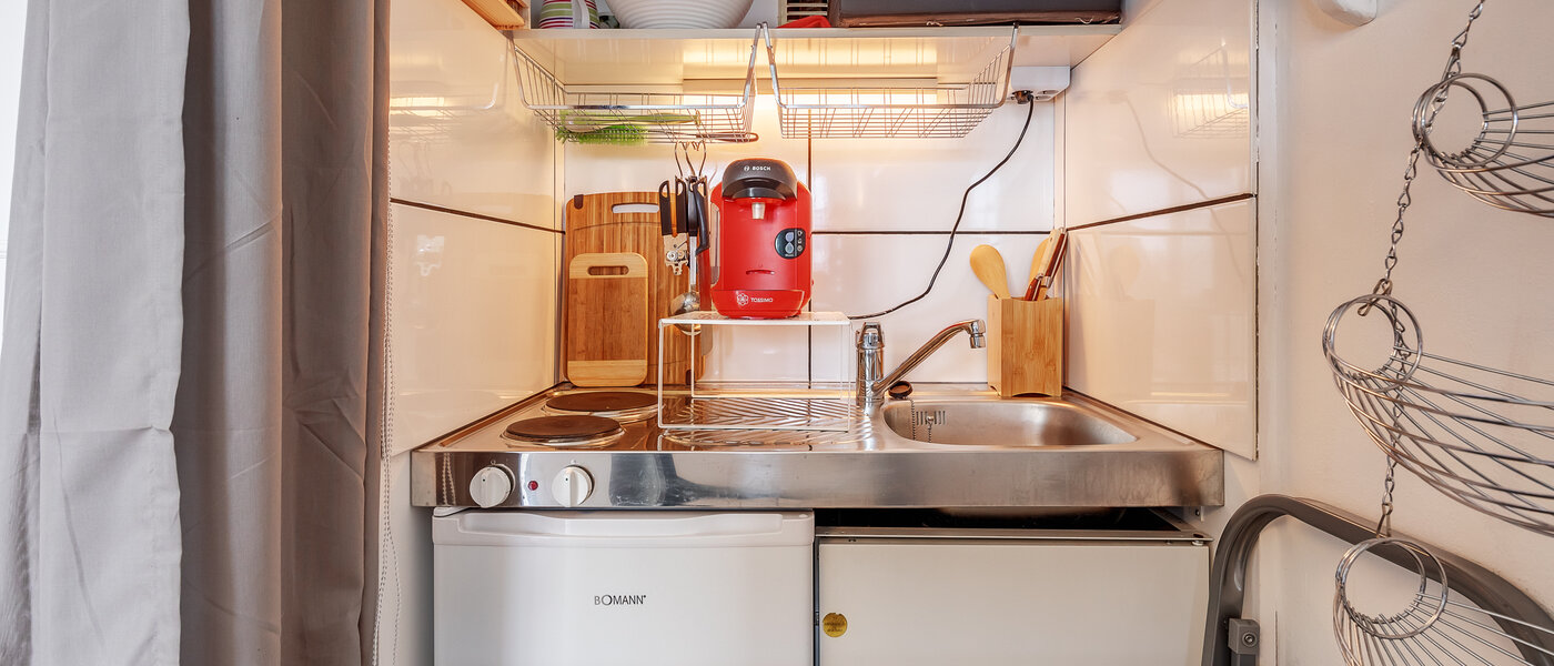 Ploché München Arabellapark 02 Kuchyně 12513