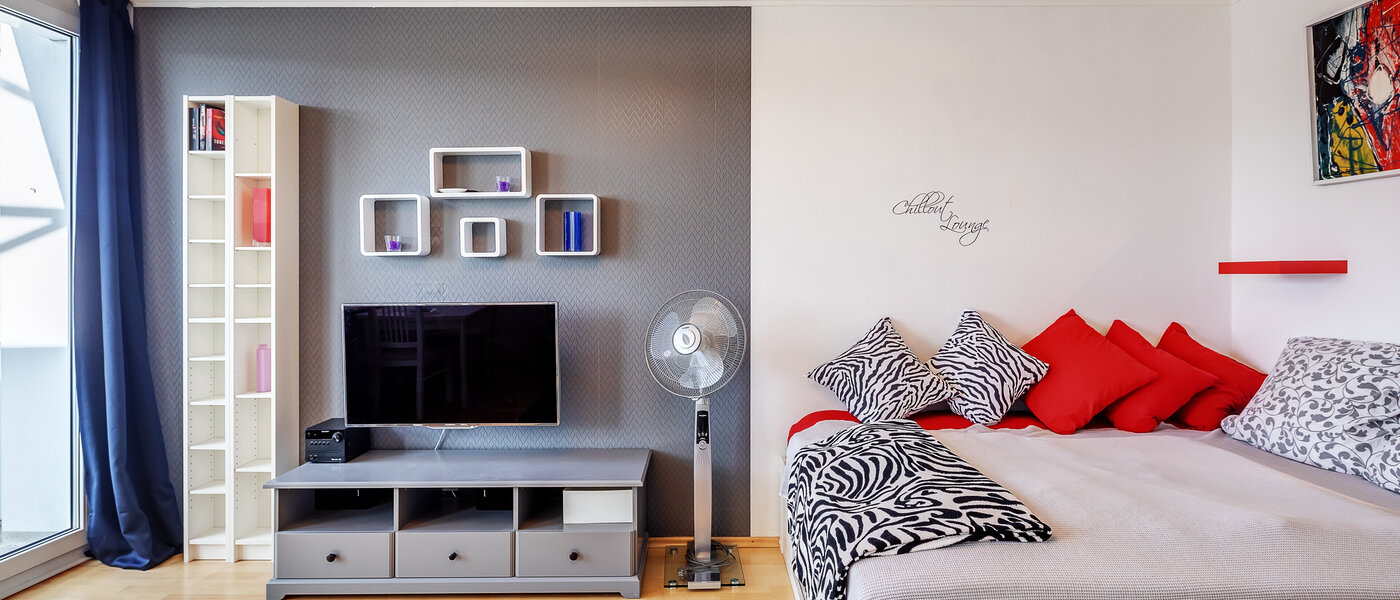 Ploché München Arabellapark 03 Obývací prostor 12513