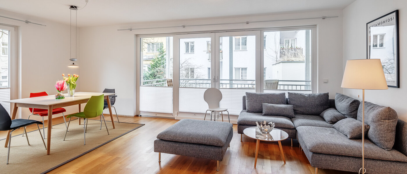 Ploché München Schwabing (rechts der Leopoldstraße) 03 Obývací prostor 12514