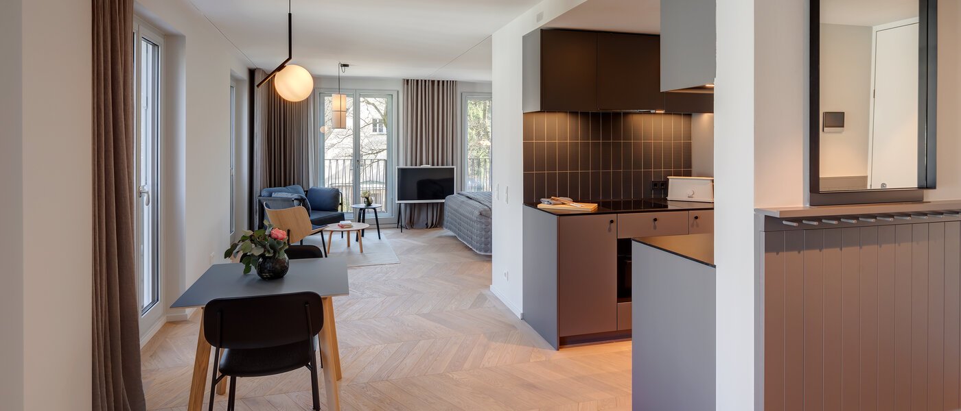 Düz München Herzogpark 01 Yaşam alanı 12526