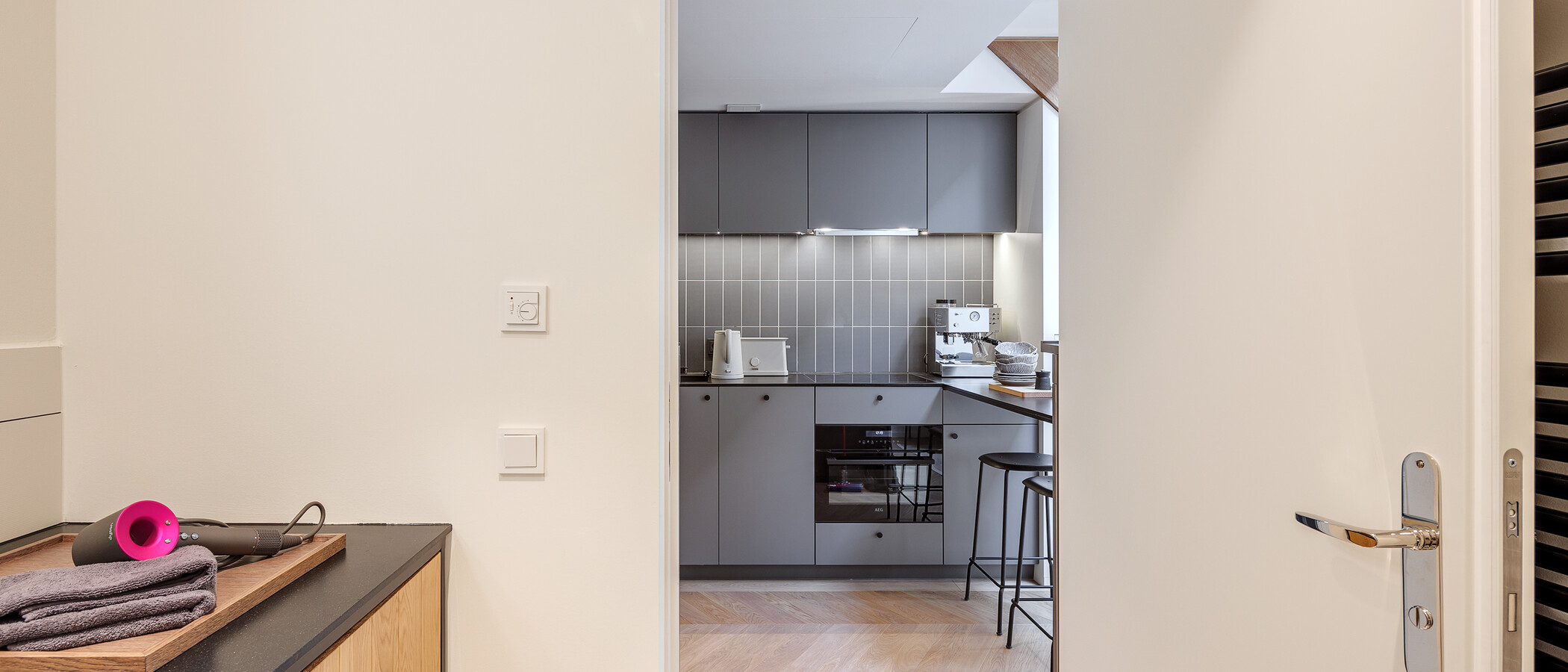 Maisonette galéria lakás München Herzogpark 03 Vendég WC 12527