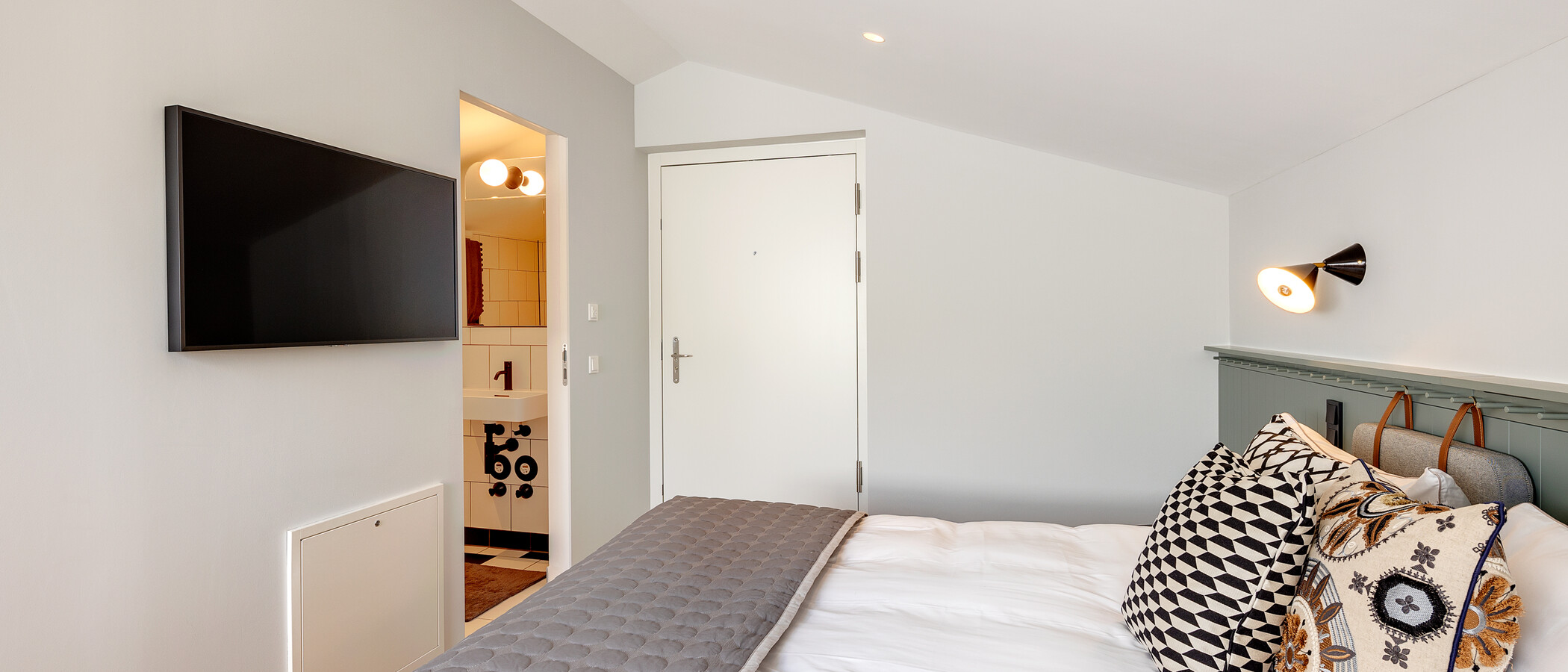 Maisonette galéria lakás München Herzogpark 03 Alvóhely 12527