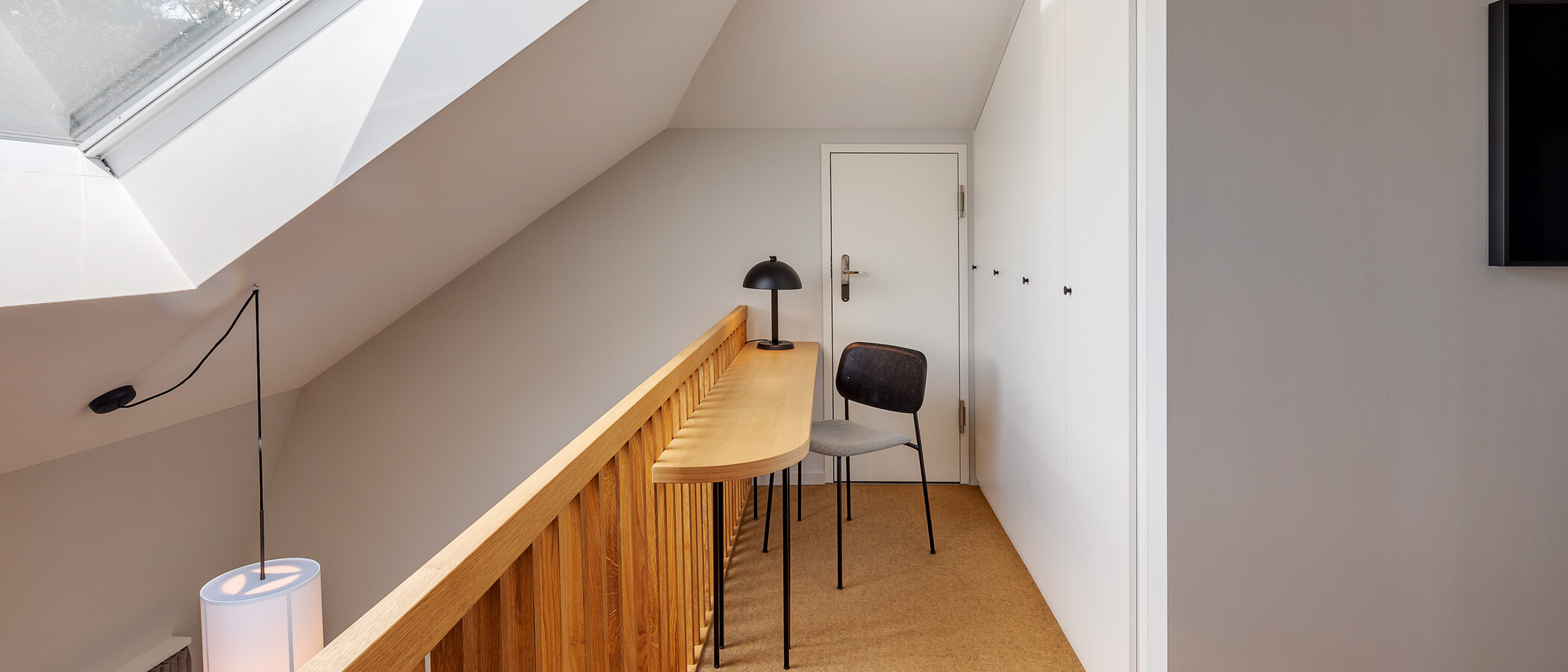 Maisonette galéria lakás München Herzogpark 06 Alvóhely 12527