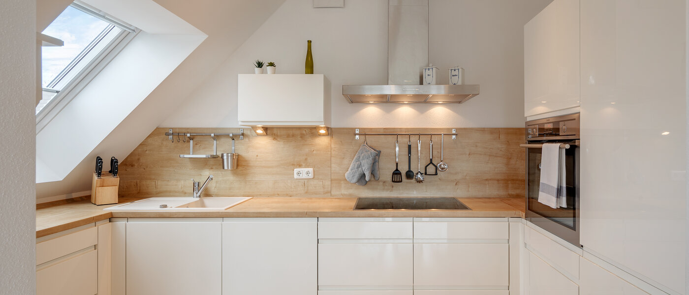 Vindsvåning München Lerchenau 01 Kök 12556