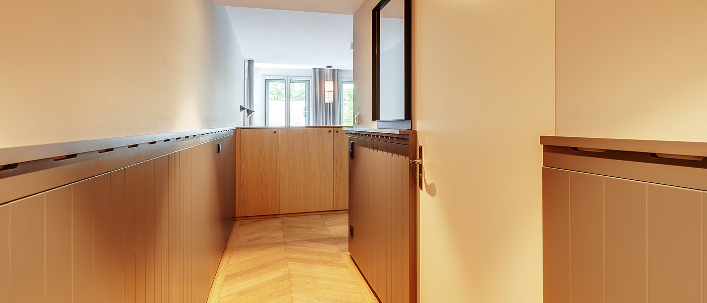 Platt München Herzogpark 03 Korridor/hallgång 12567