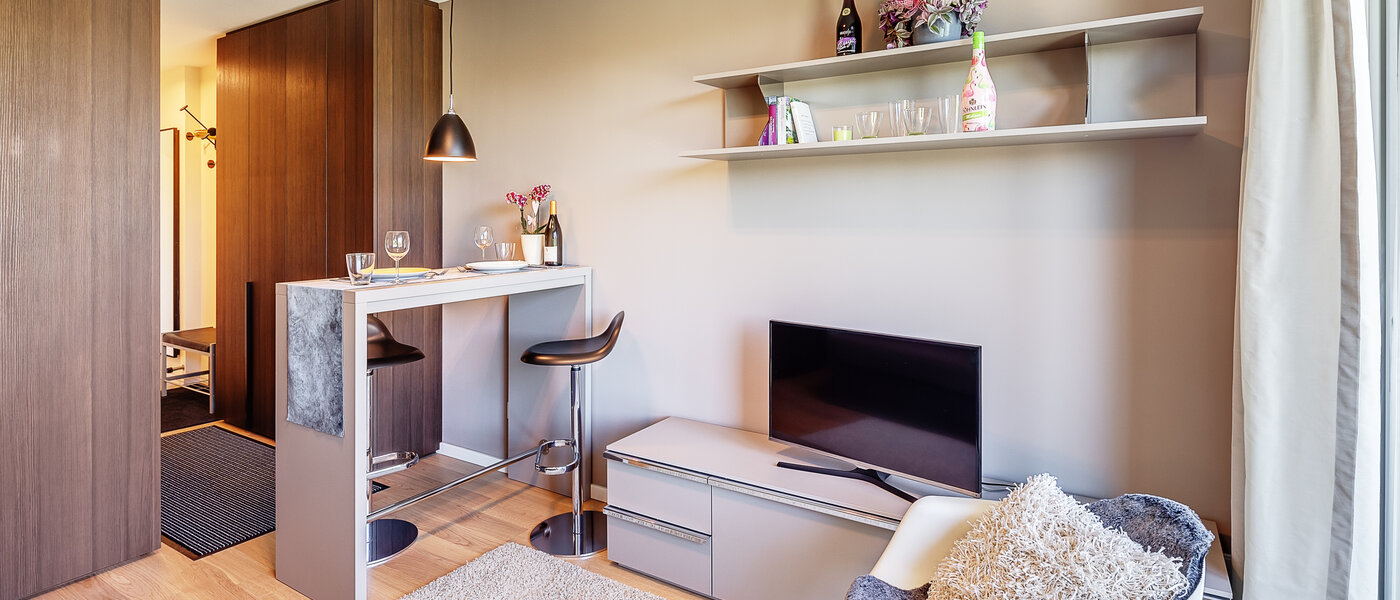 Плосък München Schwabing-West (rund um den Hohenzollernplatz) 03 Дневна зона 12583