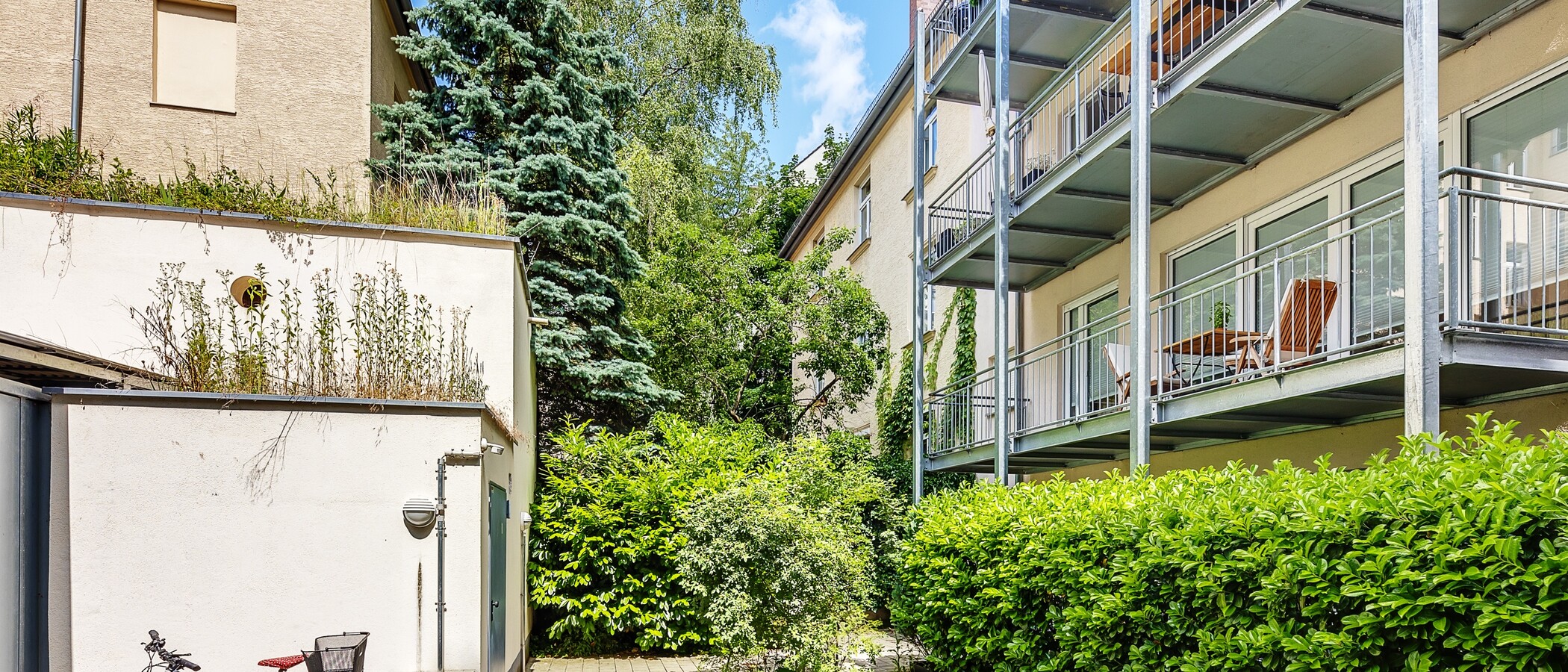 Flad München Schwabing 01 Indre gårdsplads 12591