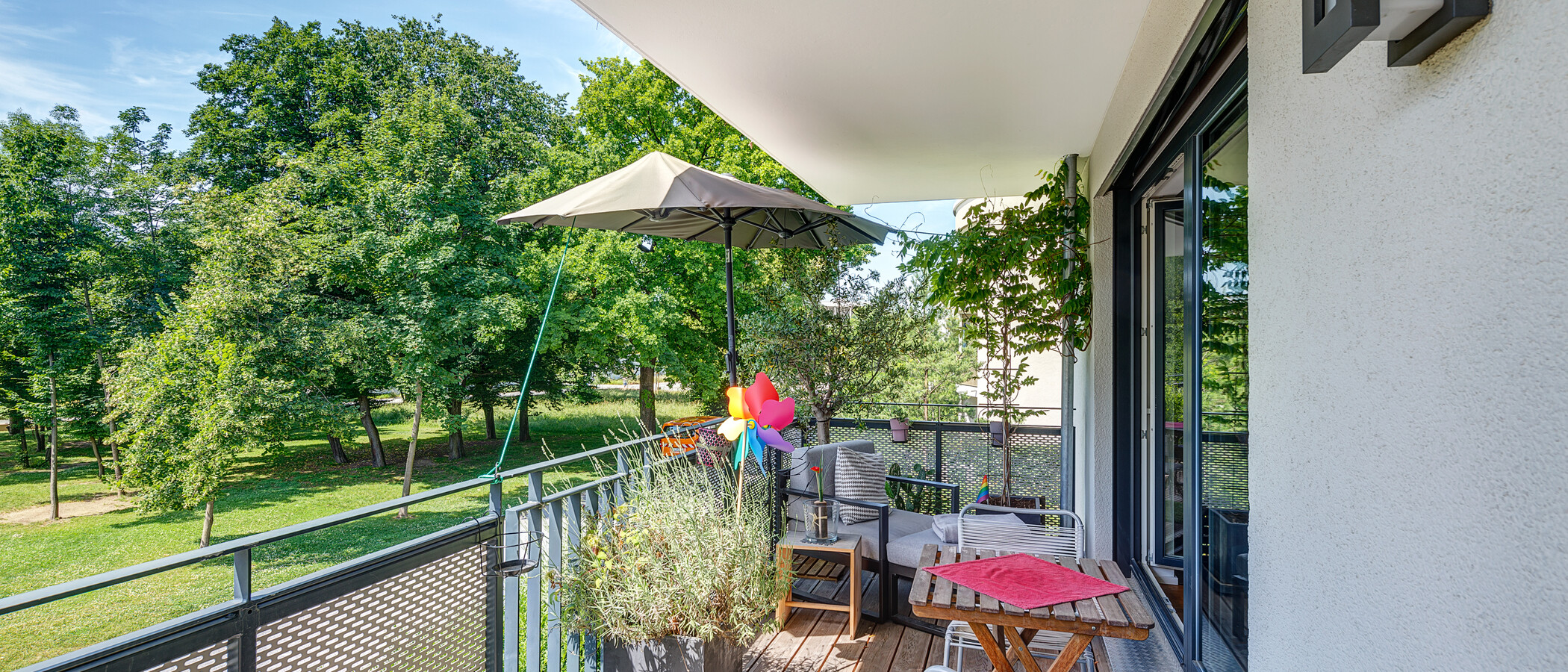 Lapos München Schwabing - Domagkpark 01 Erkély 12597