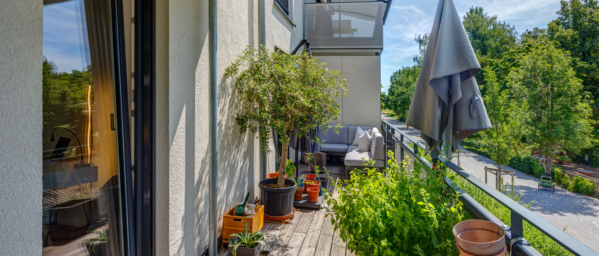 Lapos München Schwabing - Domagkpark 03 Erkély 12597