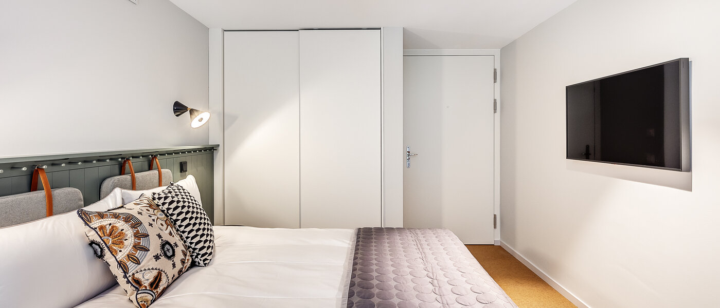 Maisonette-galleri-lejlighed München Herzogpark 05 Soveområde 12611