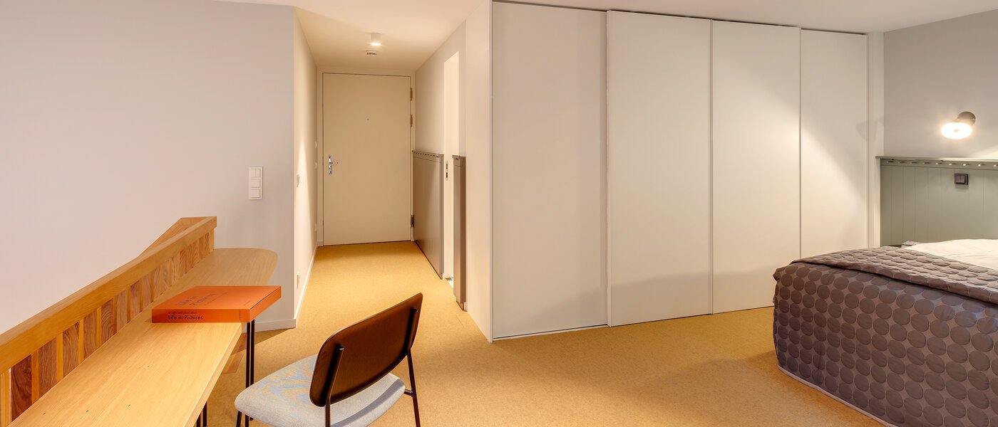 Maisonette-galleri-lejlighed München Herzogpark 04 Soveområde 12616