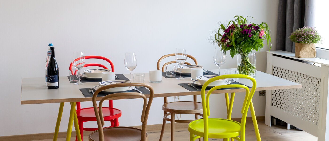 플랫 München Au 04 거실 공간 12633