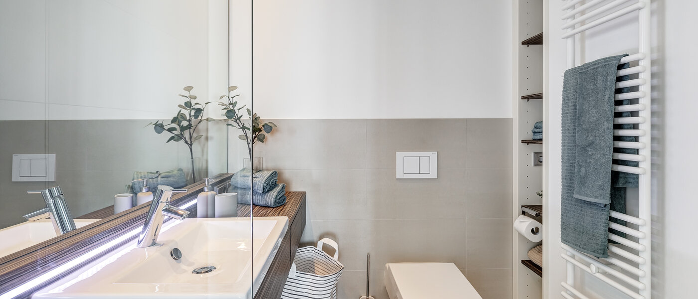 Flad München Olympiadorf 02 Badeværelse 12647