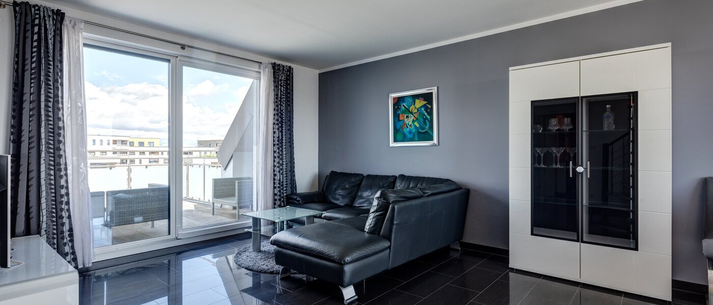 메조넷 플랫 München Pasing 01 거실 공간 12653