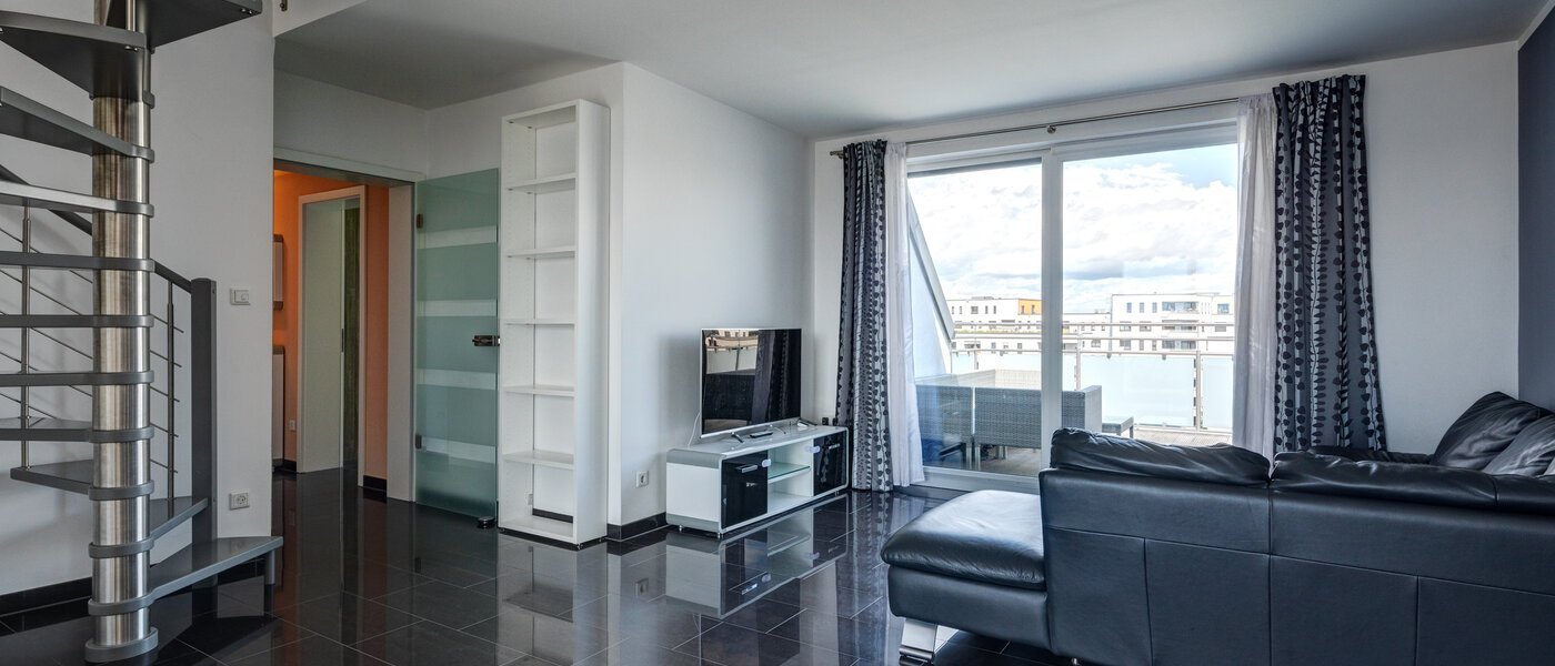 메조넷 플랫 München Pasing 02 거실 공간 12653