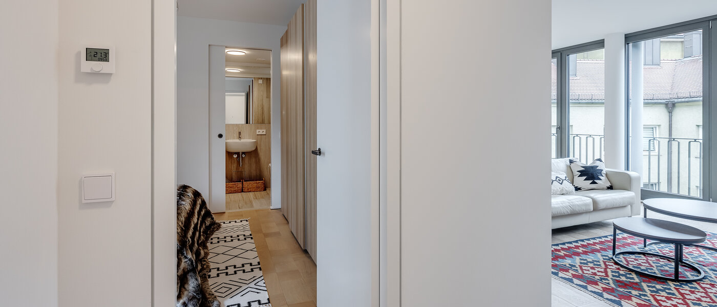 Düz München Gärtnerplatzviertel 03 Koridor/koridor geçidi 12664