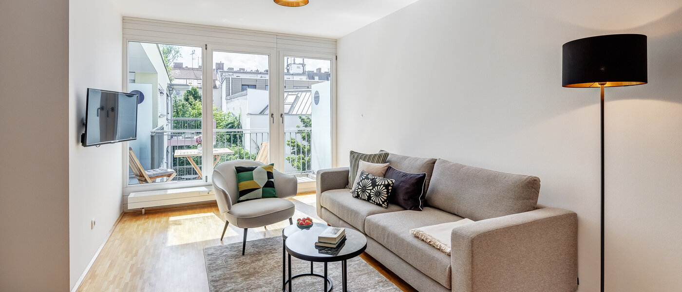 Ploché München Glockenbachviertel 01 Obývacia časť 12668