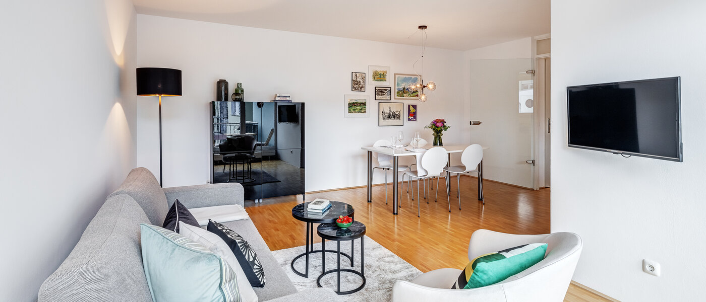 Ploché München Glockenbachviertel 03 Obývacia časť 12668